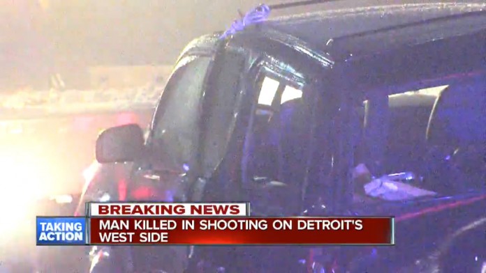 bpGasStationShooting_truckTowed Truck towed after shooting