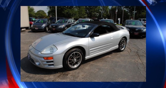 Mitsubishi Eclipse model of car carjack